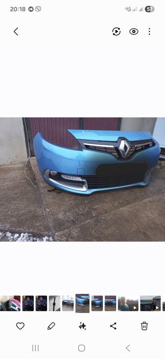 Морда  2012-16рік на гранд сценнік3 renault grand scenic-3