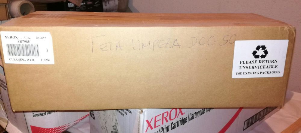 Xerox Dc12 / Dc50 - Tela de Limpeza