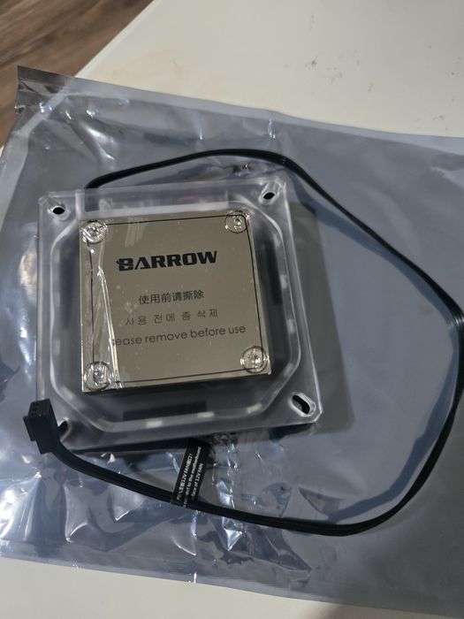 Barrowch bloco de água para CPU