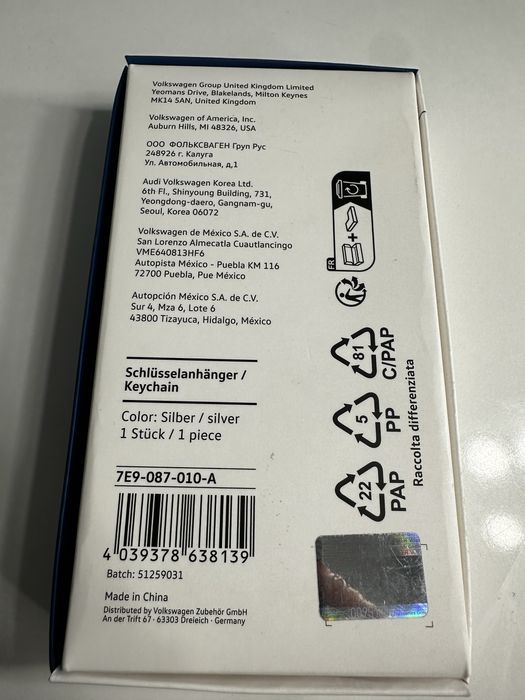 breloczek z kryształami Swarovski