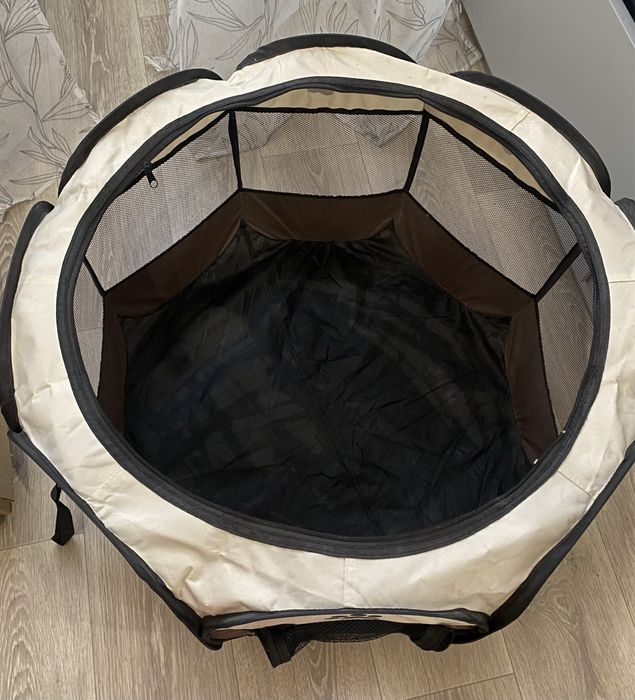 Переносна огорожа для песиків/котиків 73×73×43 см