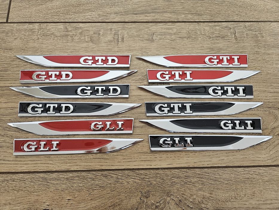 Емблема шильдик значок VW GTI GLI Golf Jetta