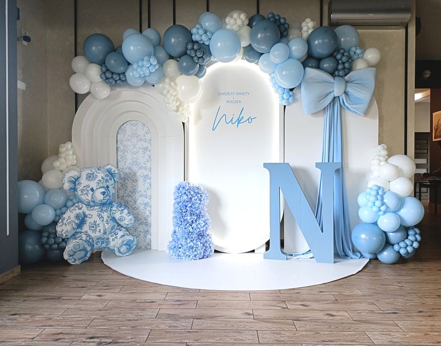 Dekoracje balonowe studniówka urodziny chrzest eventy firmowe