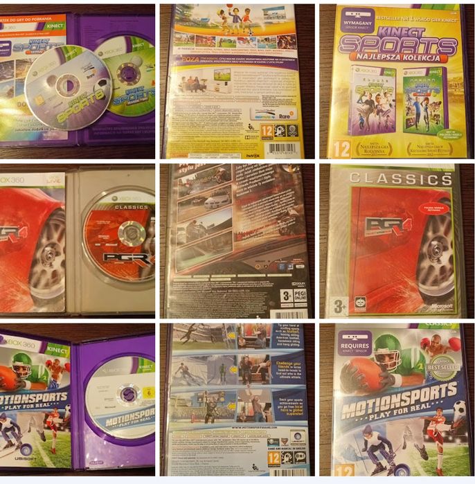 Gry Xbox 360 Kinect