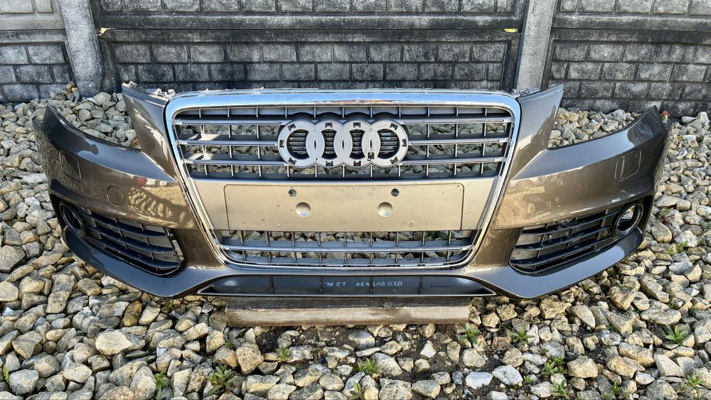 Zderzak przedni spryskiwacze LZ7L Audi A4 B8 8K 8K0 08-12 przedlift