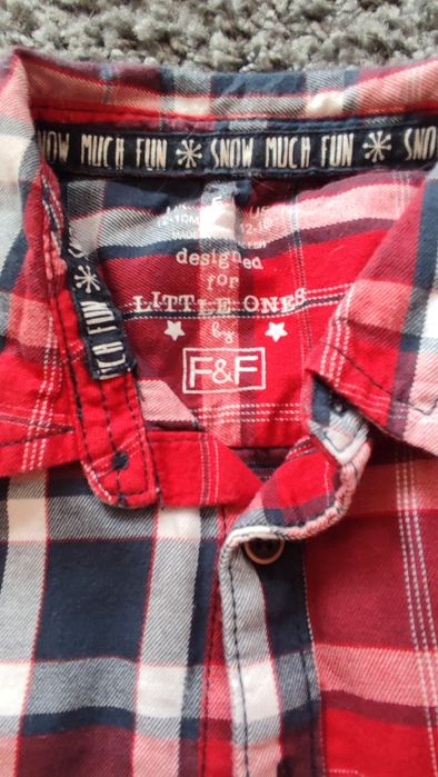 Koszula chłopięca rozmiar 86