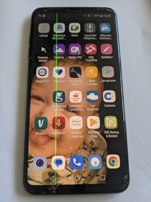 Telefon muzyczny LG V30