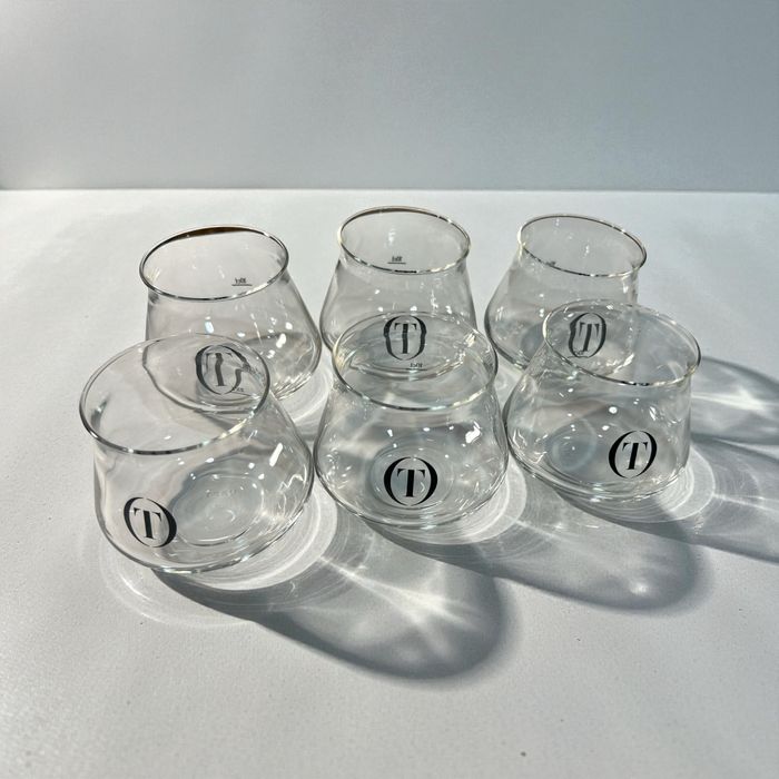 Szklanki kieliszki okowita zestaw 6 szklanek kieliszków