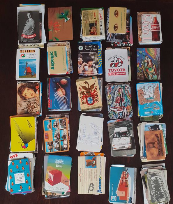 Calendários de bolso