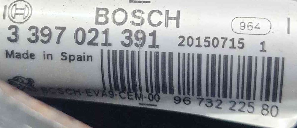 Motor Limpa Vidros Frente PEUGEOT 2008 I (CU_) ano 2014