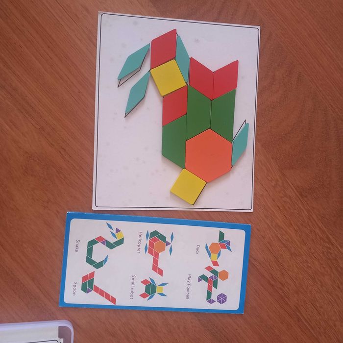 Puzzle Criativo Geometria