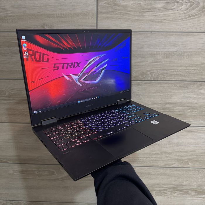 Ігровий ноутбук HP Omen Rtx 2060 6Gb, i7 10750H, 4k
