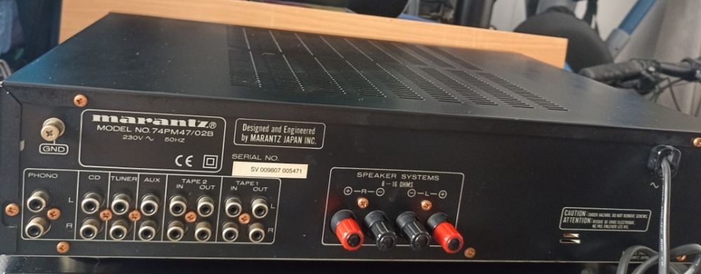 Amplificador marantz PM 47
