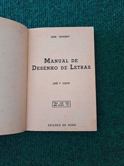 Manual de desenho de Letras - José F. Couto