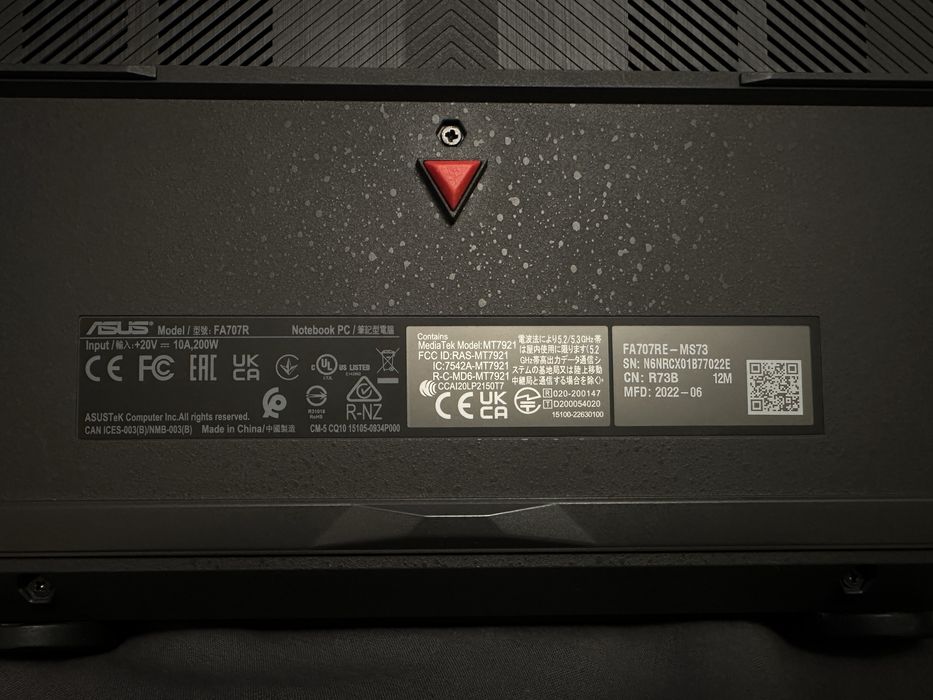 Asus Tuf Gaming A17