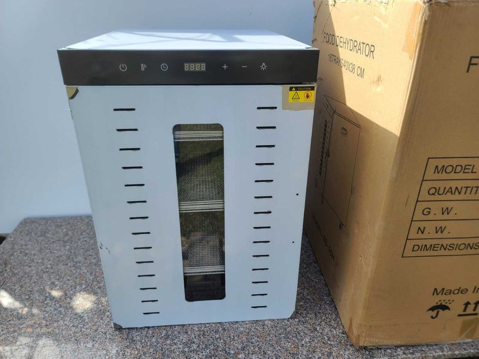 Дегідратор професійний Сушка Сушарка для фруктів,грибів 16-20-24 лотки