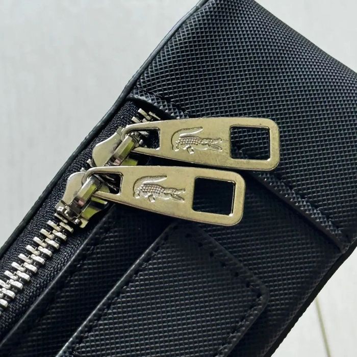 Мессенджер через плече Lacoste, чорний