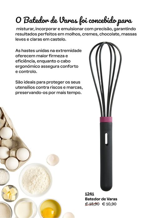 Utensílios de cozinha Tupperware