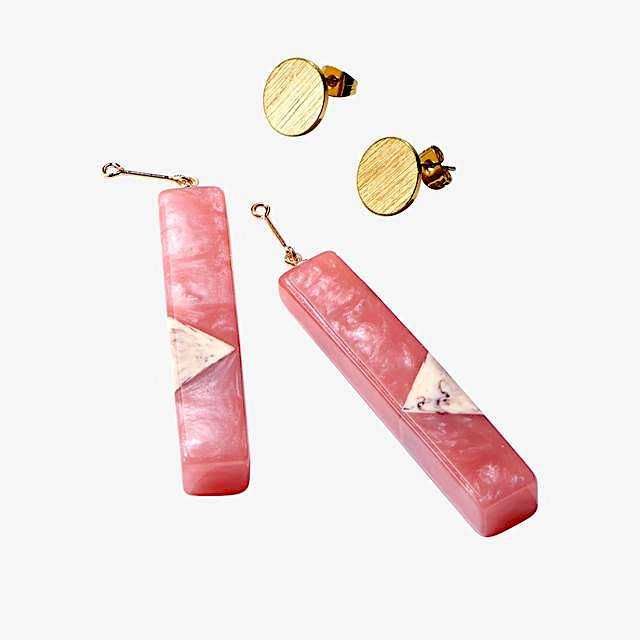 CONJUNTO: Colar + Brincos Ainda Selados (Presente Perfeito)