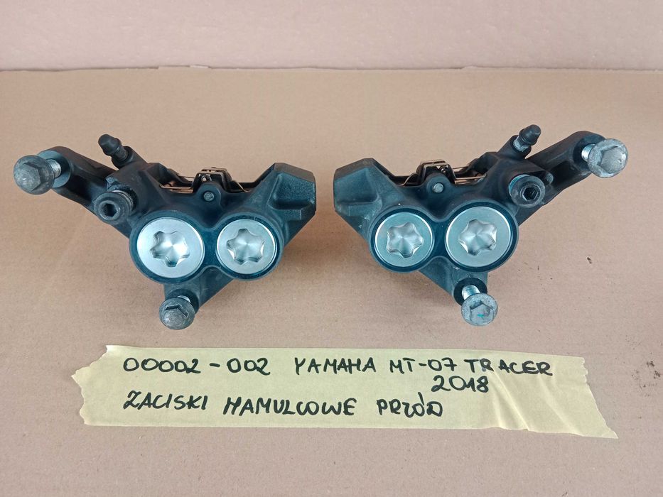 Yamaha MT-07 Tracer Zaciski Hamulcowe Przód Zacisk Prawy Lewy 2018