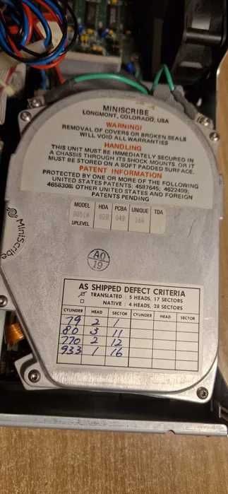Komputer zabytkowy retro 1990rok 286 dysk 20MB AEG Olympia Olystar 40F