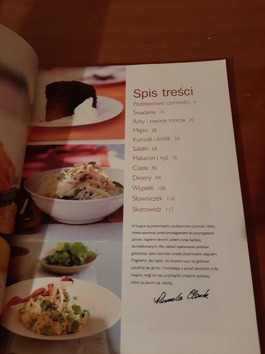 Książka kucharska Pierwsze kroki w kuchni