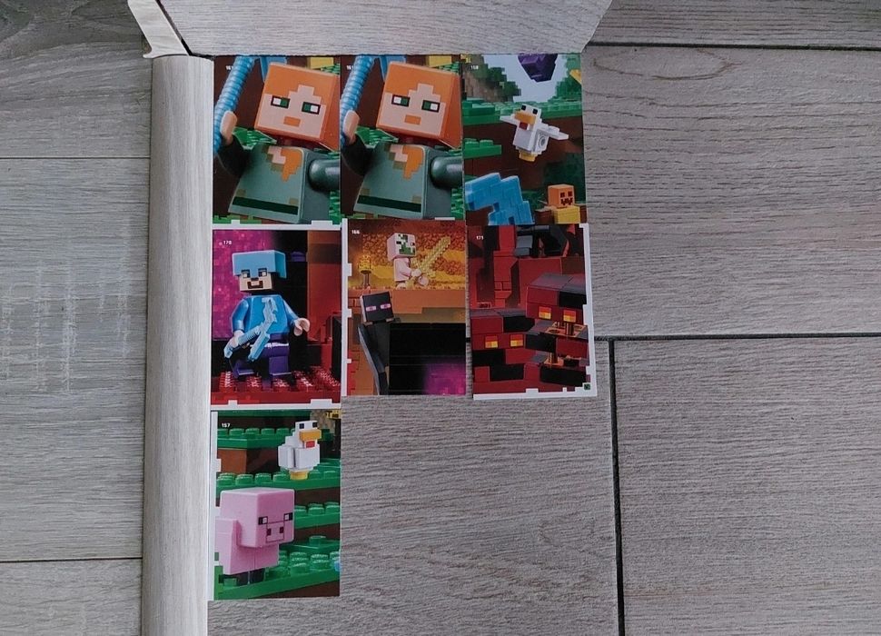 Karty lego  minecraft