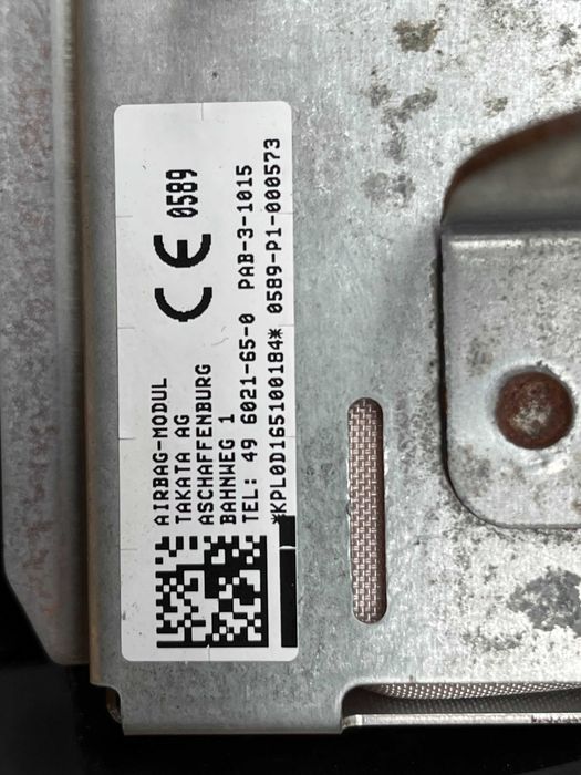 Airbag/poduszka powietrzna pasażera Nissan Juke
