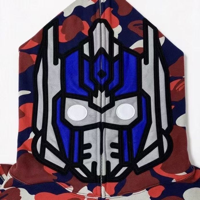 Зіп худі Bape Transformers, зипка бейп трансфоомер, коллабораці