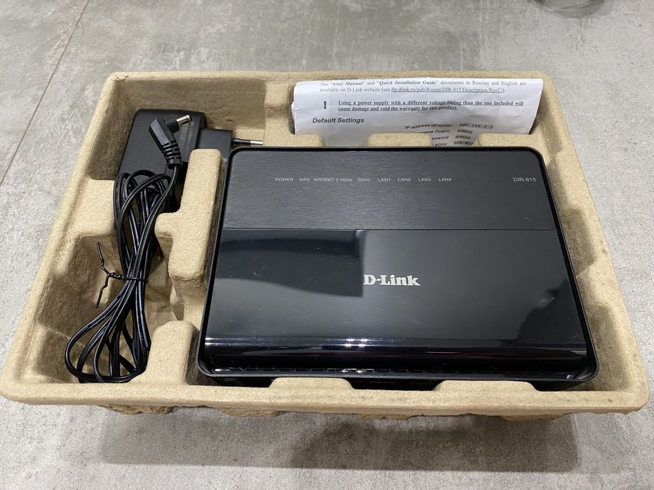 Wi-Fi роутер D-Link DIR-815