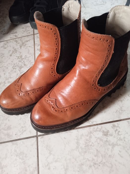 Шкіряні черевики Marc O'Polo