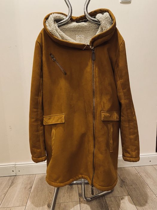 Plaszcz plaszczyk zimowy korzuszek house L 40 cieply zimowy