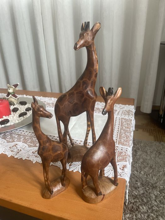 Decoração girafas.