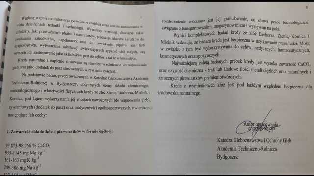 Kreda w pyle do stawu i oczka wodnego