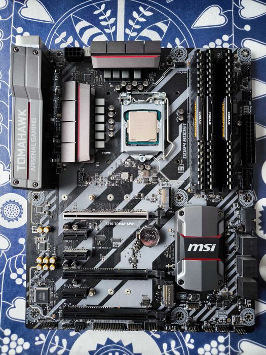 Zestaw MSI Z270 Tomahawk, I5 7400, 16 GB DDR4 3000Mhz
