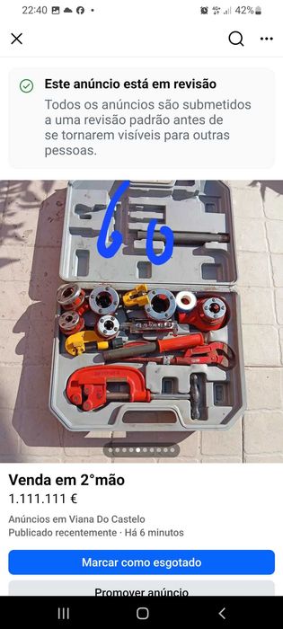 Máquinas usadas em bom estado
