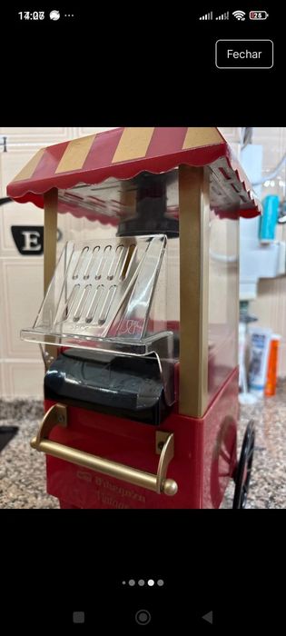 Máquina de fazer pipocas