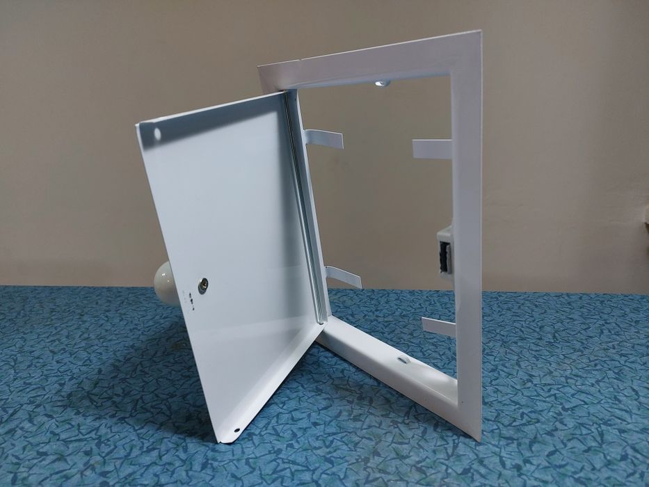 Kratka metalowa biała 15x20cm
