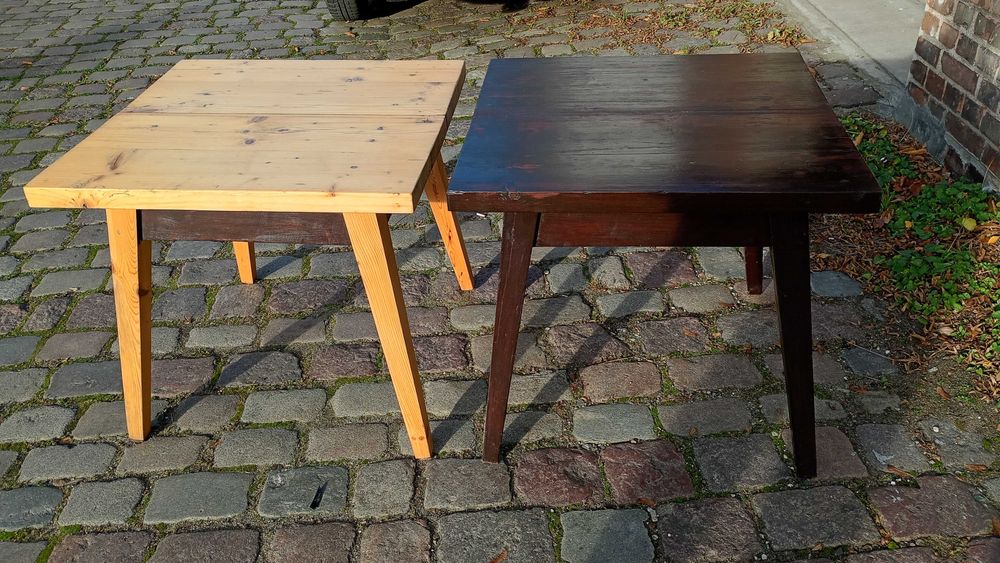 Stół drewniany sosnowy 72x75cm