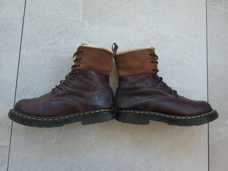 Buty Dr. Martens rozm. 40 skórzane glany ocieplane y2k retro vintage