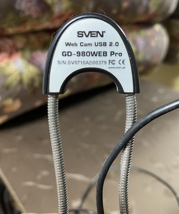 Web-camera, веб-камера Sven GD-980 з мікрофоном, 1,3 MP