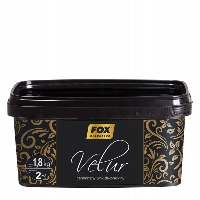 Atlas FOX Dekorator VELUR 007  Perła 1,8kg 2m2