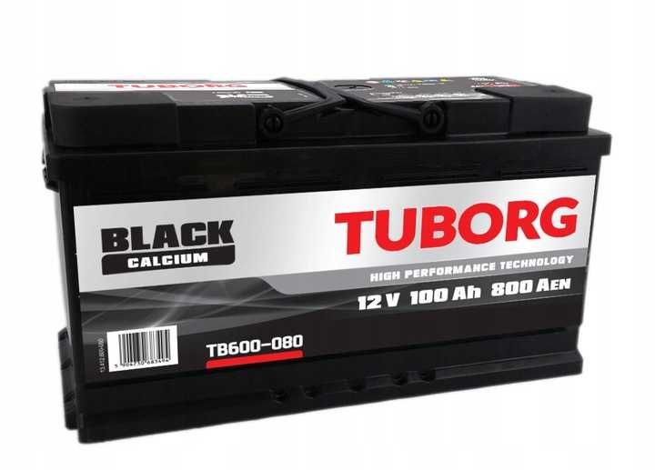 Akumulator Tuborg Black 12V 100Ah 800A Wrocław Sułowska 32A