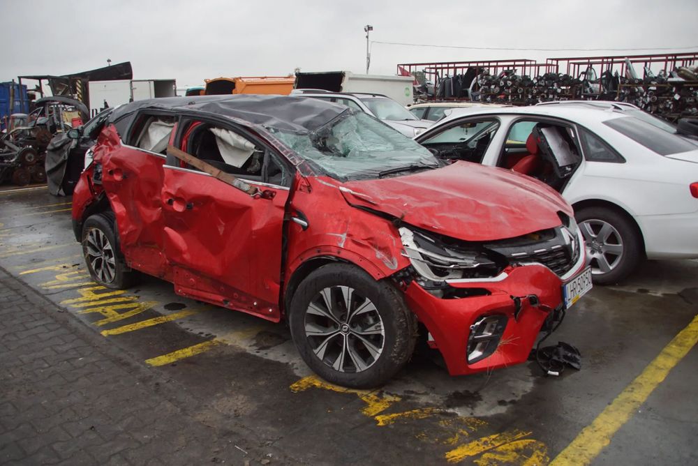 Auto na części - Renault Captur II 1.0 TCE 91 KM H4D480 JT4002 BIXPA 2023R Silnik Skrzynia Szyba Lampa Zderzak Grill Deska Kokpit Sterownik Moduł Czujnik Licznik Wyświetlacz Panel