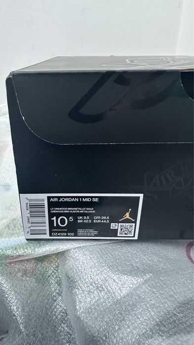 Nowe buty Jordan Air 1 Mid SE rozm.44,5 - 100% oryginał