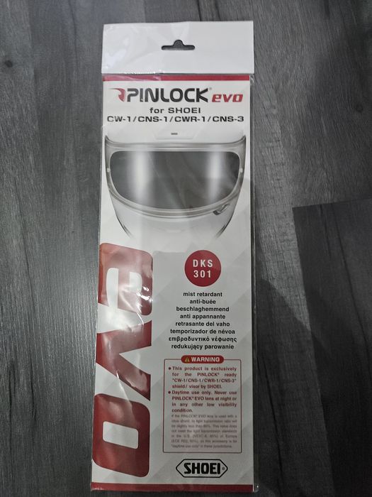 Pinlock Shoei CW-1/CNS-1/-1C/-3/-3C/CWR-1