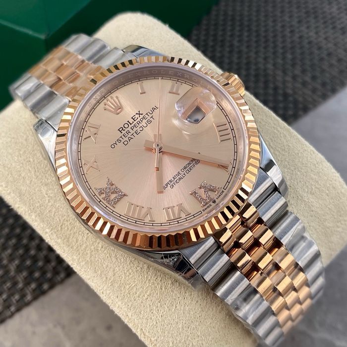 Rolex datejust oyster lady 36 mm годинник часы ролекс