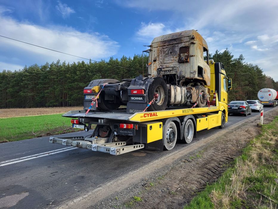 Pomoc drogowa Mobilny serwis holowanie TIR, OSOBOWE bus 24h S5 Leszno