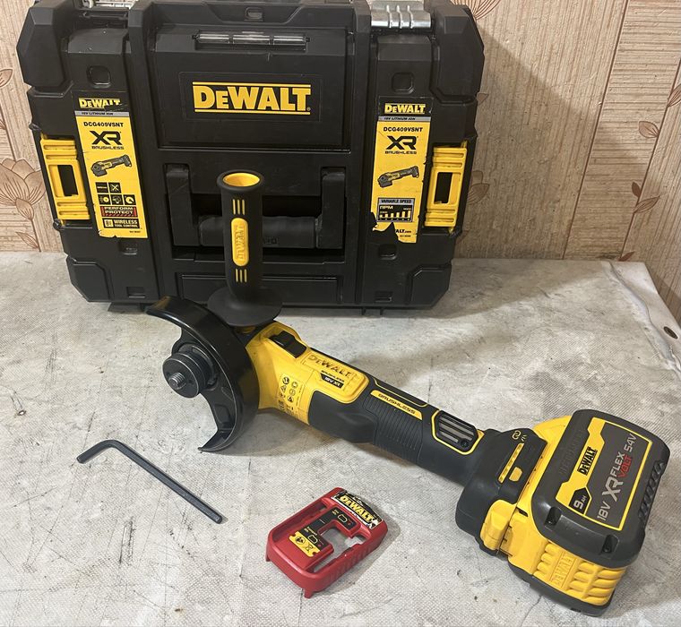 DeWALT DCG409VS Болгарка Безщіткова | FlexVolt 9.0Ah