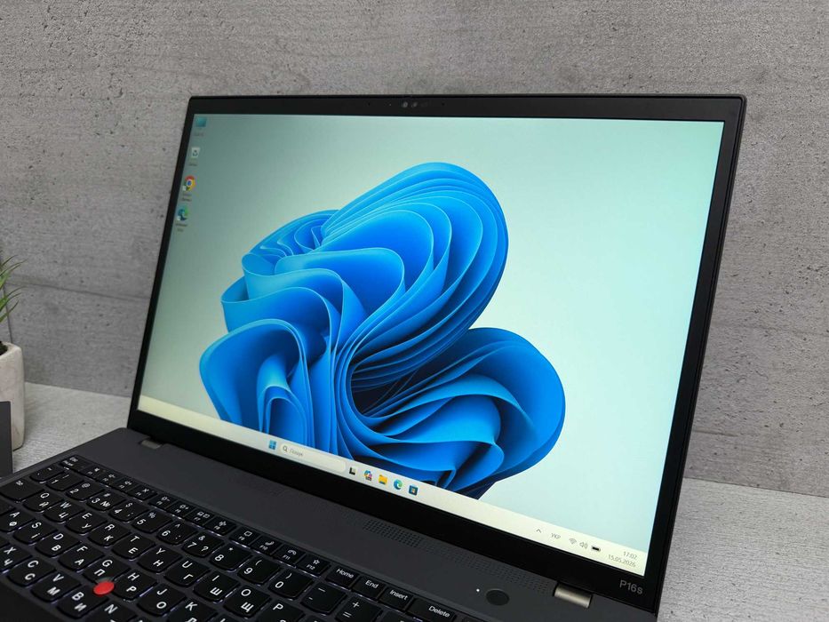 Стильний ноутбук Lenovo P16s gen2/i5-1340p/16gb ddr5/512gb ssd/16"